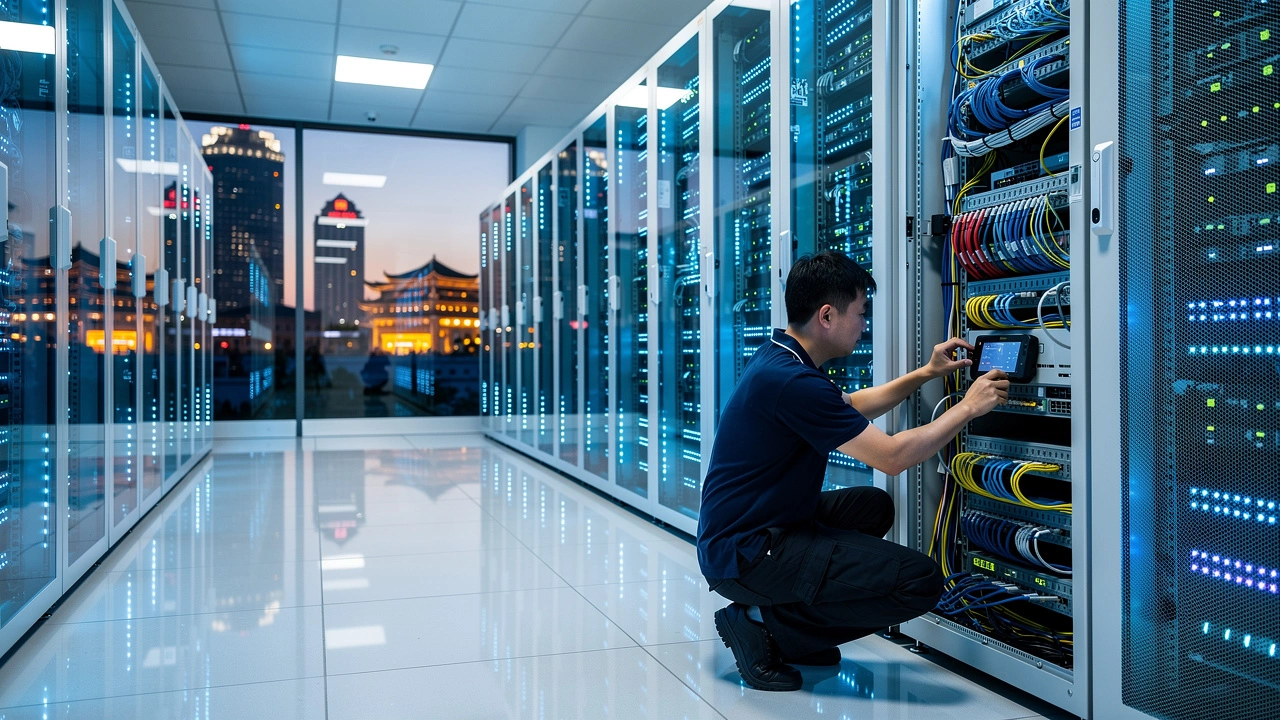 Shanghai onsite IT support and server room work