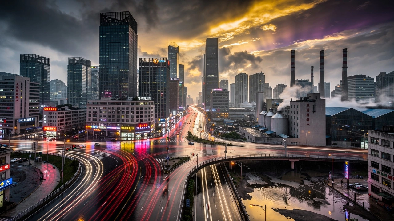 China city skyline for multi-city onsite IT support