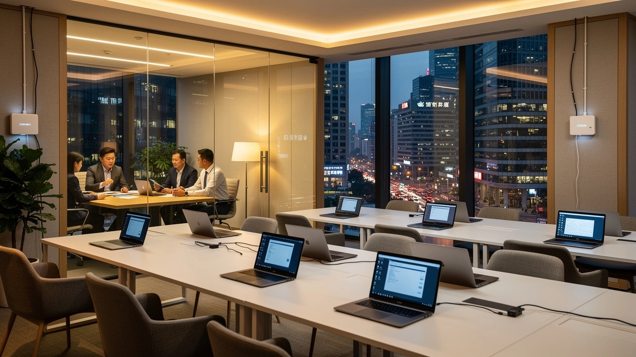 Desktop support environment for China branch IT service