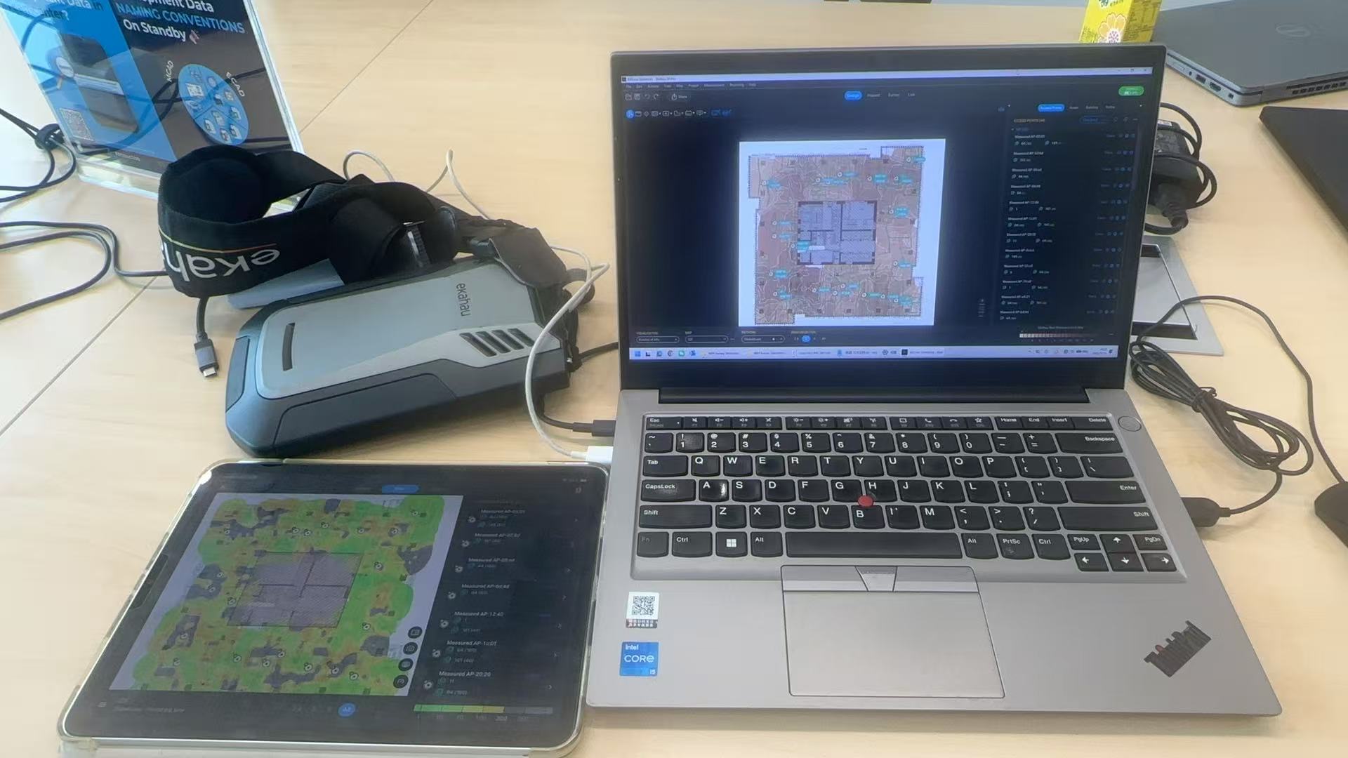 Ekahau WiFi survey equipment for China site survey